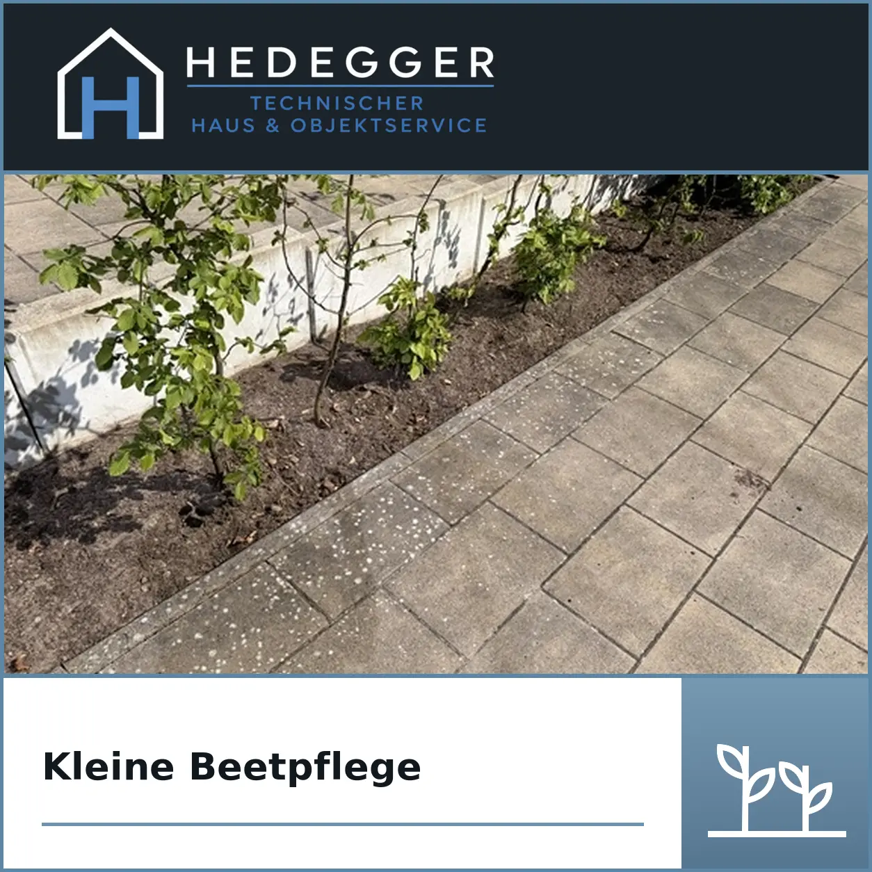 Kleine Beetpflege